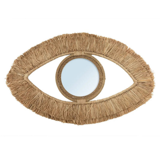 De Raffia Oogspiegel - Naturel - M