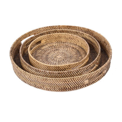 De Carry-All Dienbladen - Natuurlijk Bruin - L