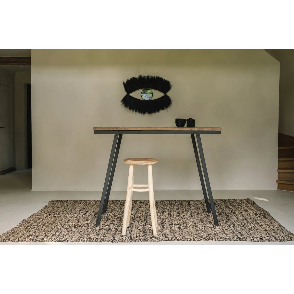 De Black Eye-spiegel - Zwart – Bazar Bizar Living (foto 2 van 4)