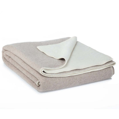 Deken van merinowol Castle White – MoST Blankets