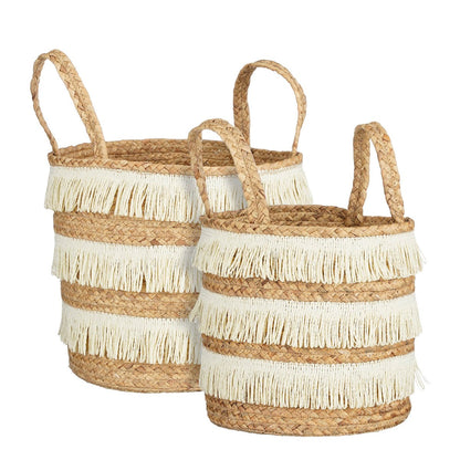 Opbergmand set  Bruin