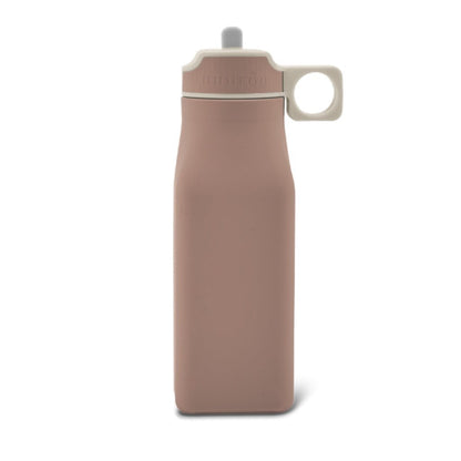Lindi Siliconen Drinkfles – Chocolademout | 450 ml | BPA-vrij