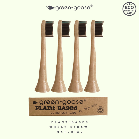 Green-Goose Bio Opzetborstels – Sonicare | 4 Stuks