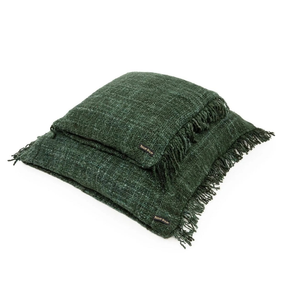 The Oh My Gee Kussenhoes - Bosgroen - 60x60 – Bazar Bizar Living (foto 6 van 6)