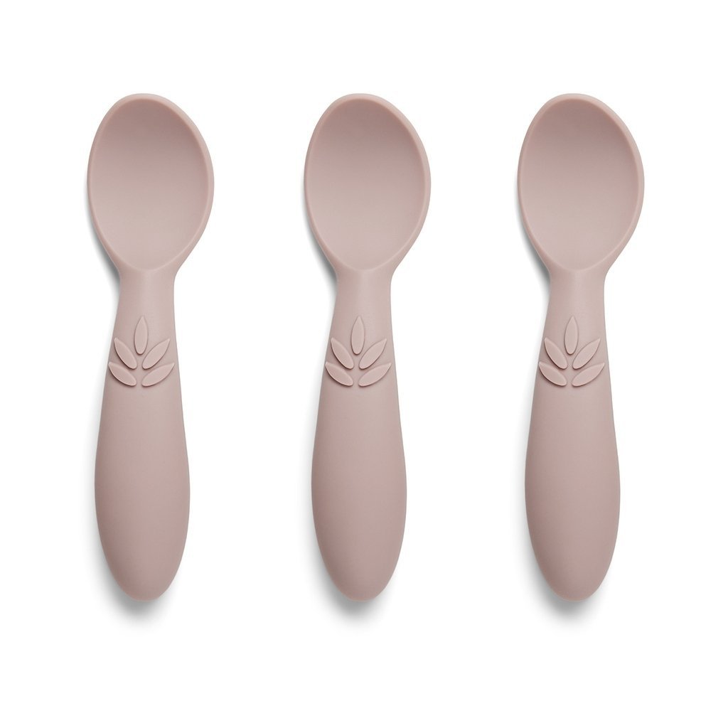 Ella Siliconen Lepel 3-Pack Woodrose