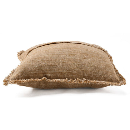 De Sahara Fringe Kussenhoes - Natuurlijk Bruin - 50x50
