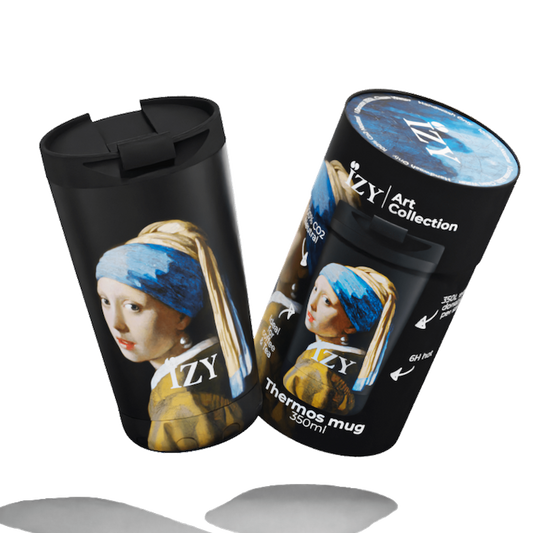 IZY Thermosmok – Meisje met de Parel – 350ML