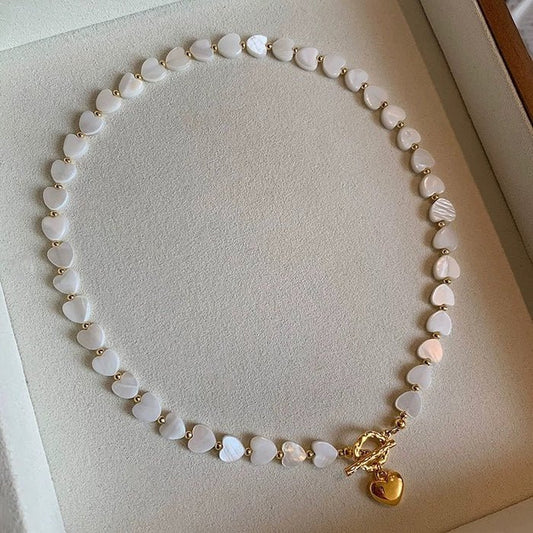 LanLivia Heart Necklace Verguld