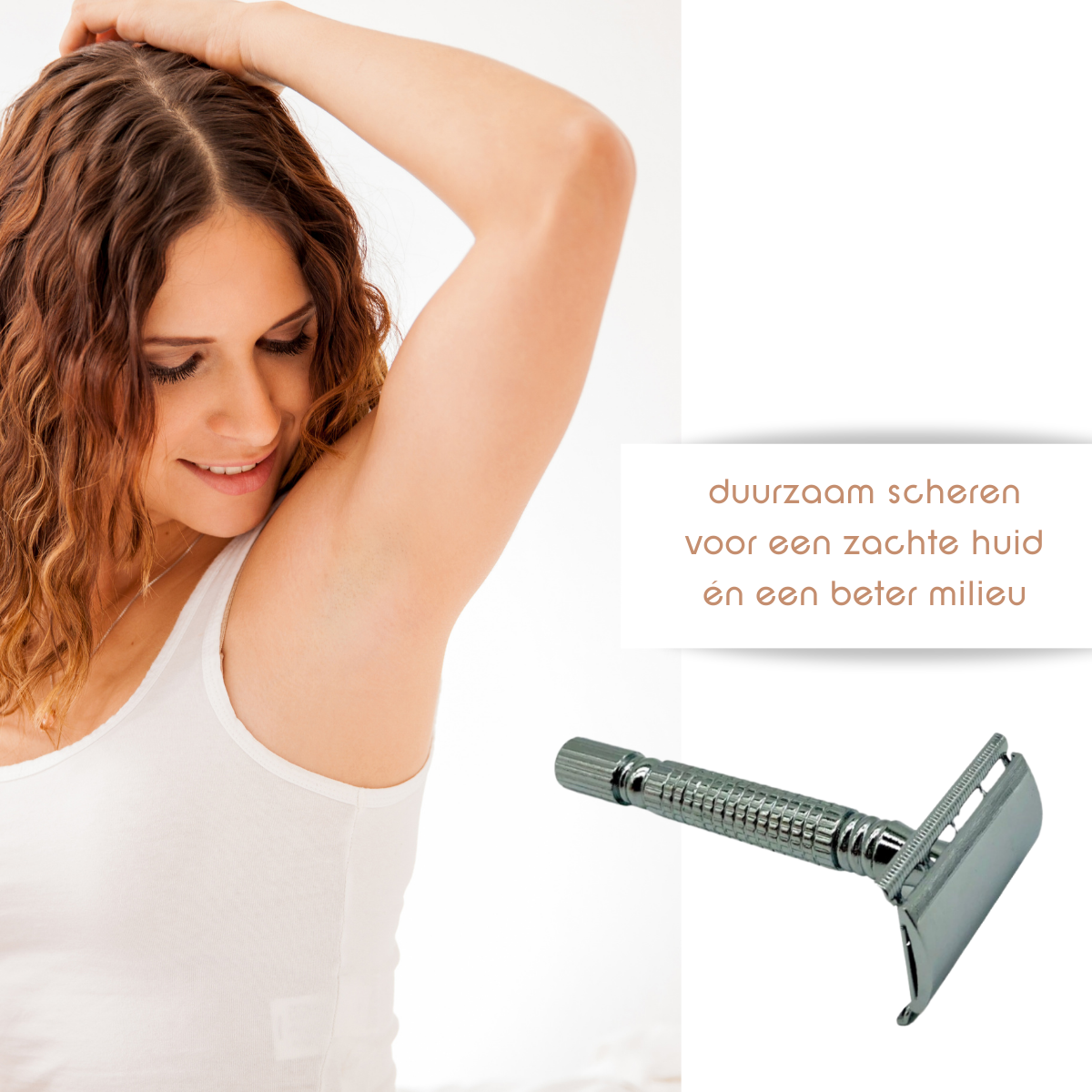 Green-Goose Klassieke Scheerset – Zilver