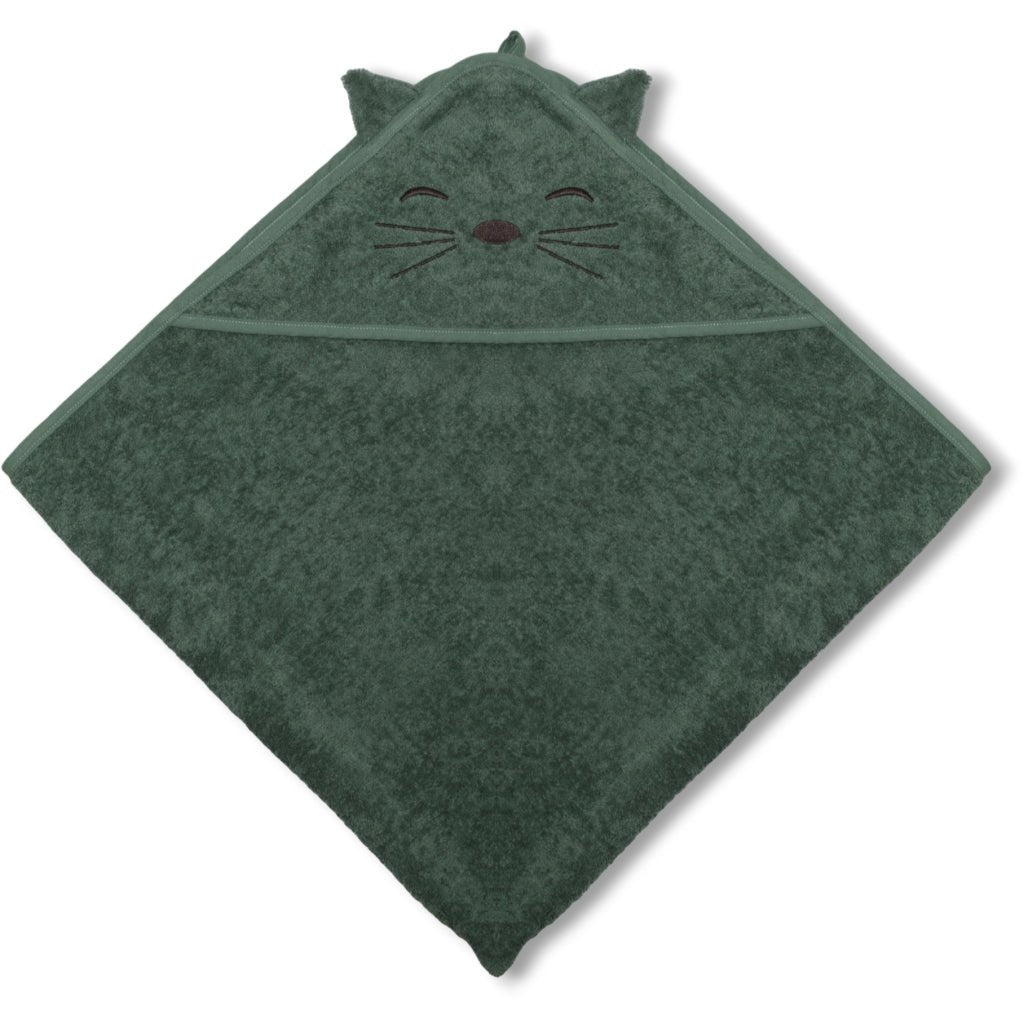 Nuuroo Aki Baby Handdoek met Capuchon Groen