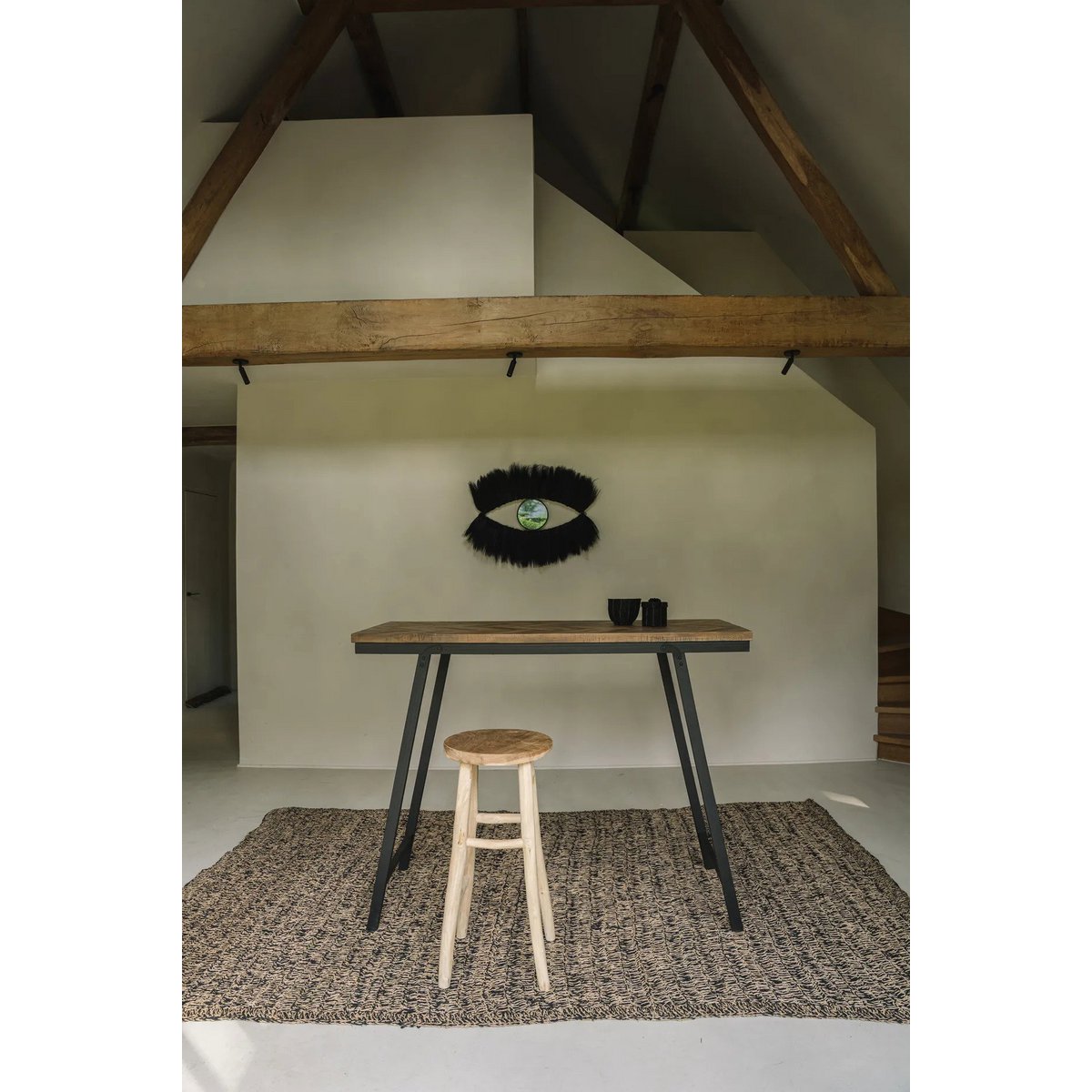 De Black Eye-spiegel - Zwart – Bazar Bizar Living (foto 4 van 4)