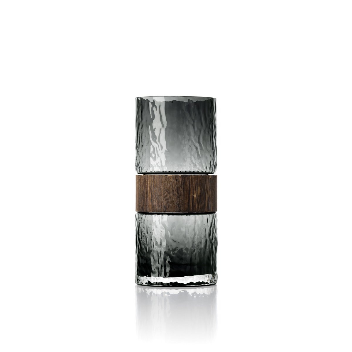 De Wood You Be Mine Vaas - Donkergrijs - M – Bazar Bizar Living