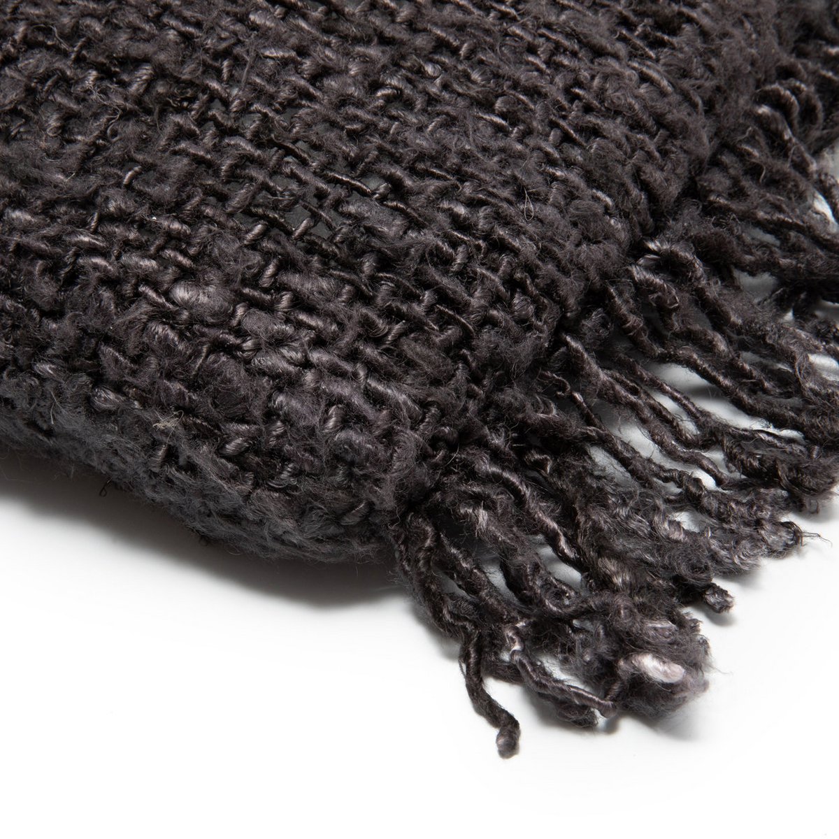 The Oh My Gee Kussenhoes - Zwart Navy - 30x50 – Bazar Bizar Living (foto 3 van 6)
