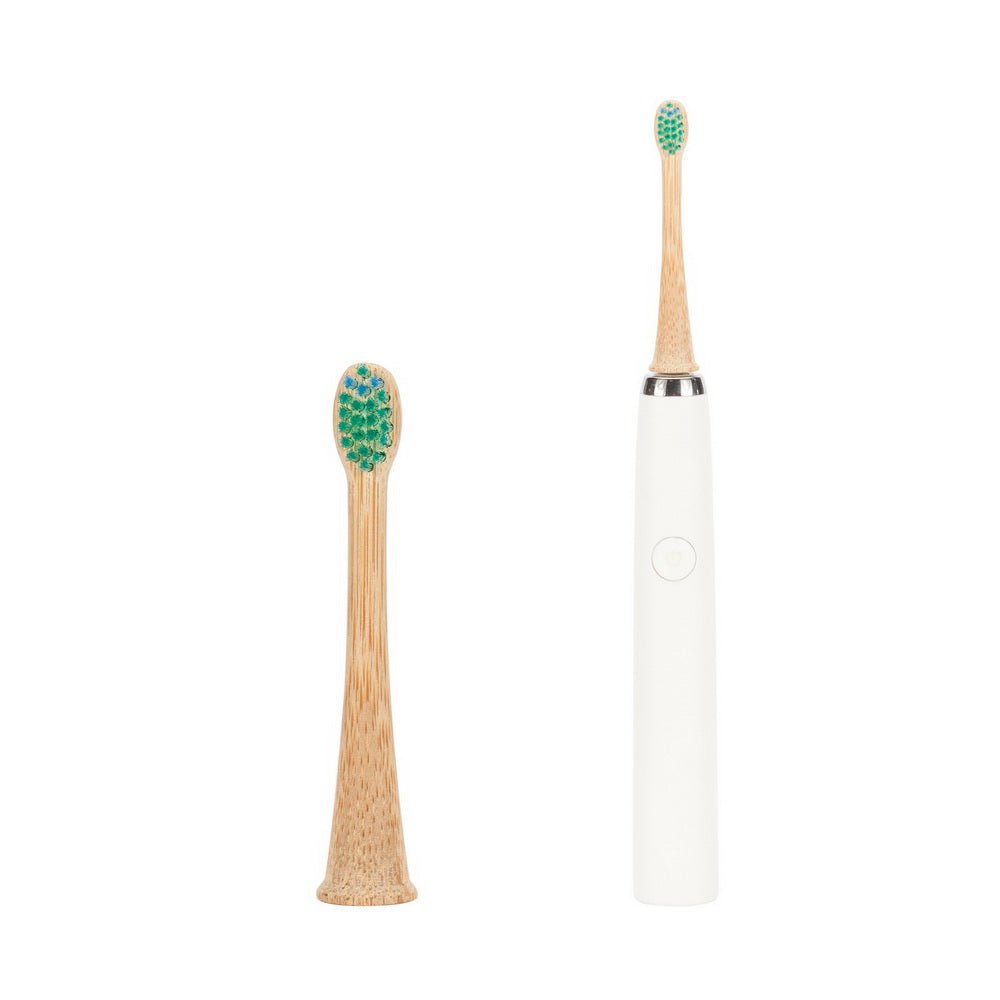 Green-Goose Sonicare Bamboe Opzetborstels Kinderen - 4 Stuks - Groen