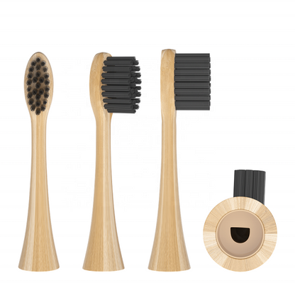 Green-Goose Sonicare Bamboe Opzetborstels Kinderen – 4 Stuks