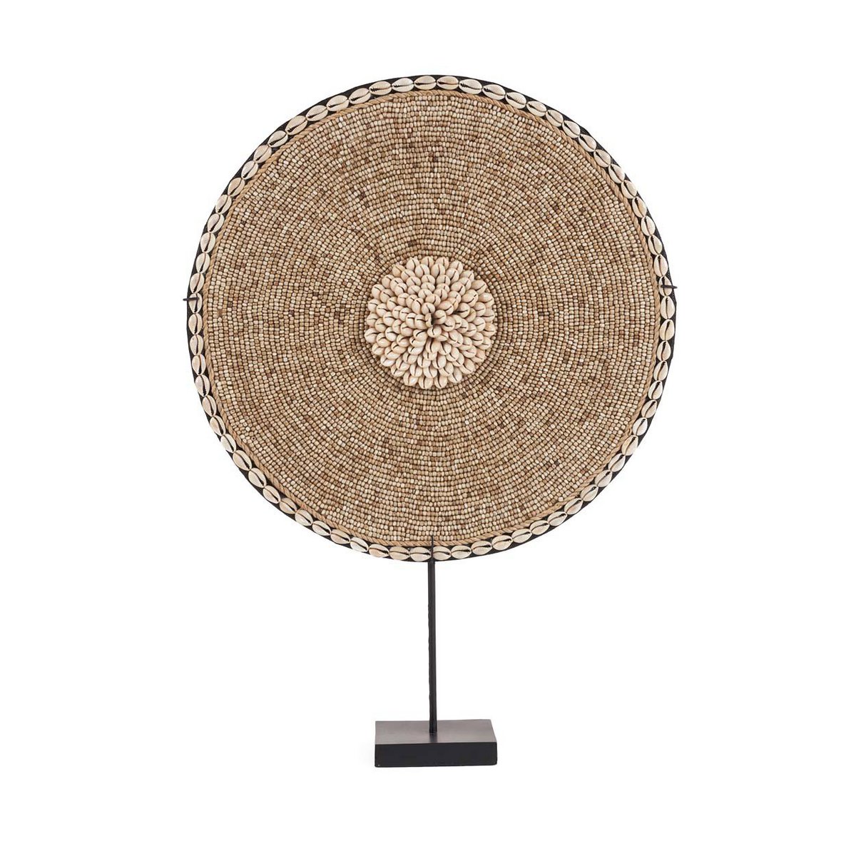 De Schelp Guadeloupe op Standaard - Natuurlijk Wit – Bazar Bizar Living