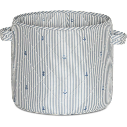 Hunter Gewatteerde Opbergmand – Medium – Stripe Anchor