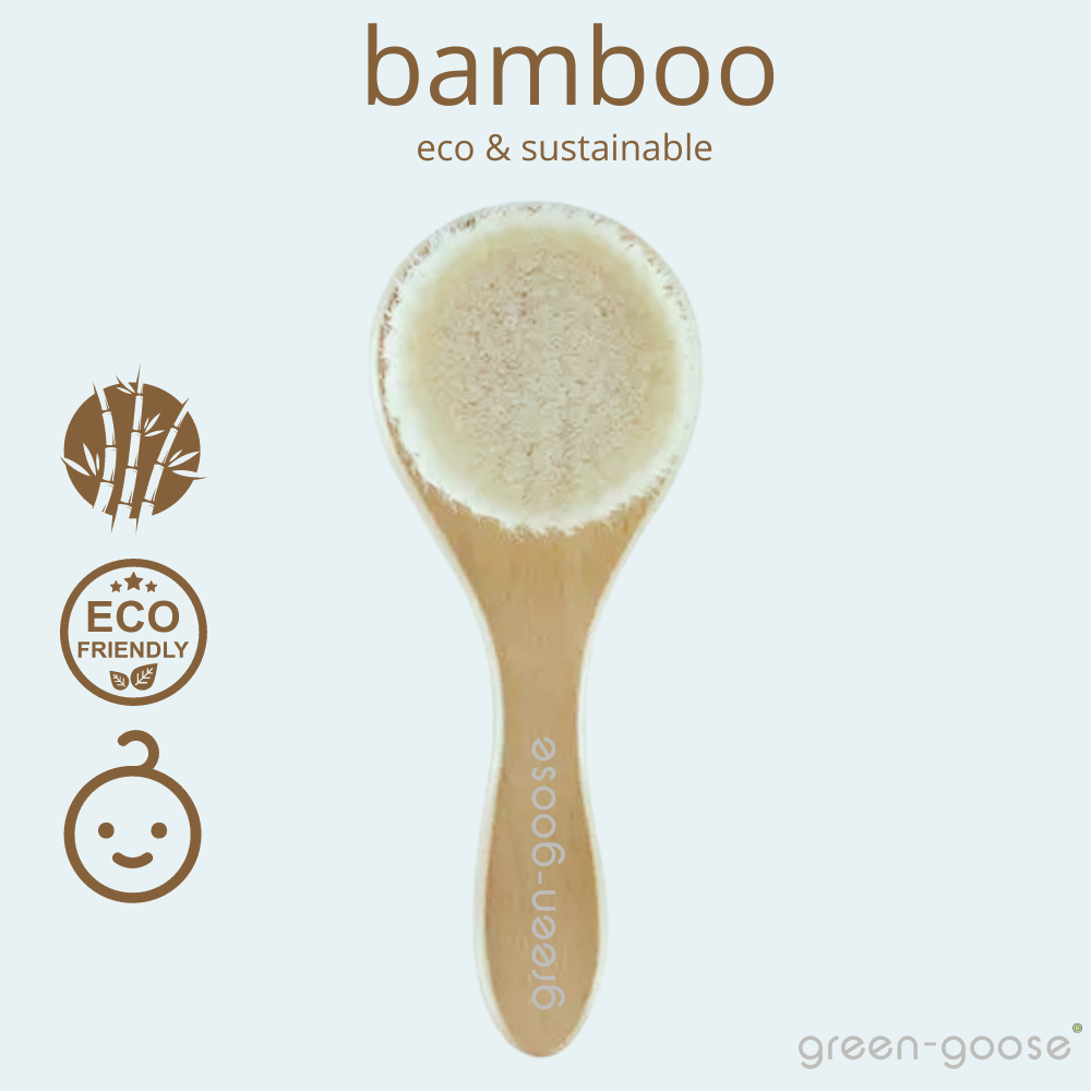 Green-Goose Baby Bamboe Haarverzorgingspakket