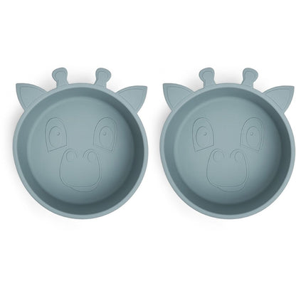 Alex Siliconen Diep Bord 2-Pack – Giraf