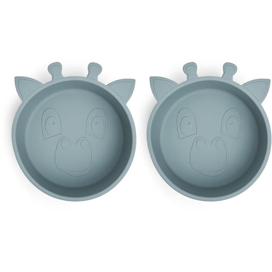 Alex Siliconen Diep Bord 2-Pack – Giraf