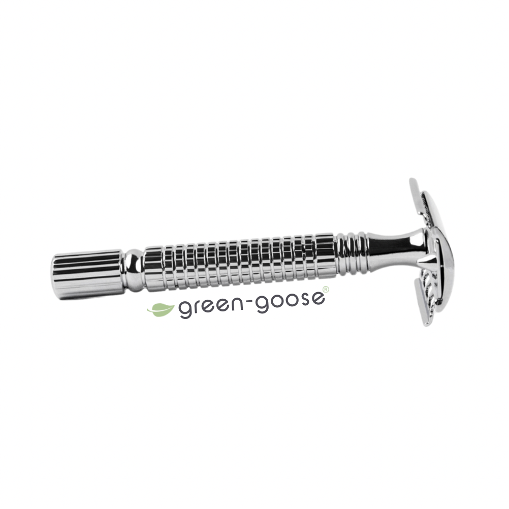 Green-Goose Klassieke Scheerset – Zilver