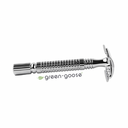 Green-Goose Klassieke Scheerset – Zilver
