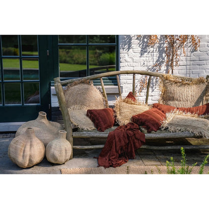 The Oh My Gee Kussenhoes - Bordeaux Fluweel - 30x50
