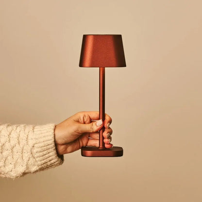 Ava bronzen oplaadbare tafellamp