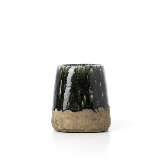 De Moss Conische Plantenbak - Betongroen - S