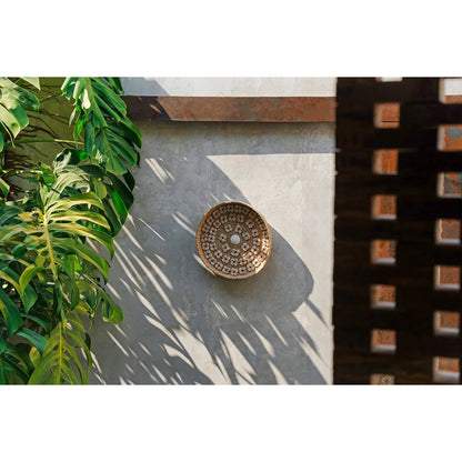 De Caribe Shell Plaat - Natuurlijk Wit - M