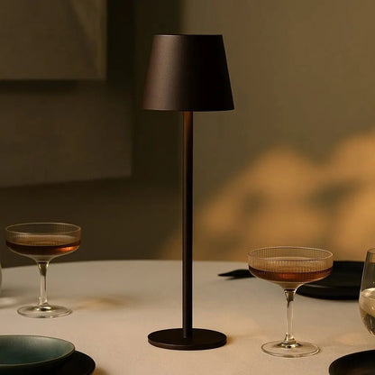 Jasper Mokka Bruin Oplaadbare Lamp
