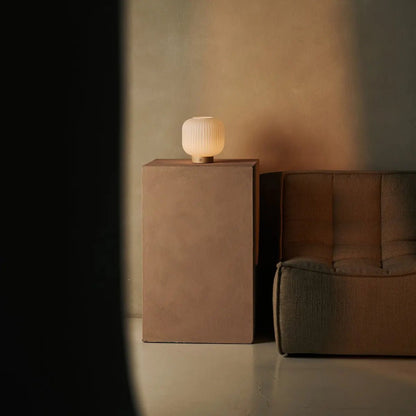 Lyla Lichtbruine Unieke Oplaadbare Lamp