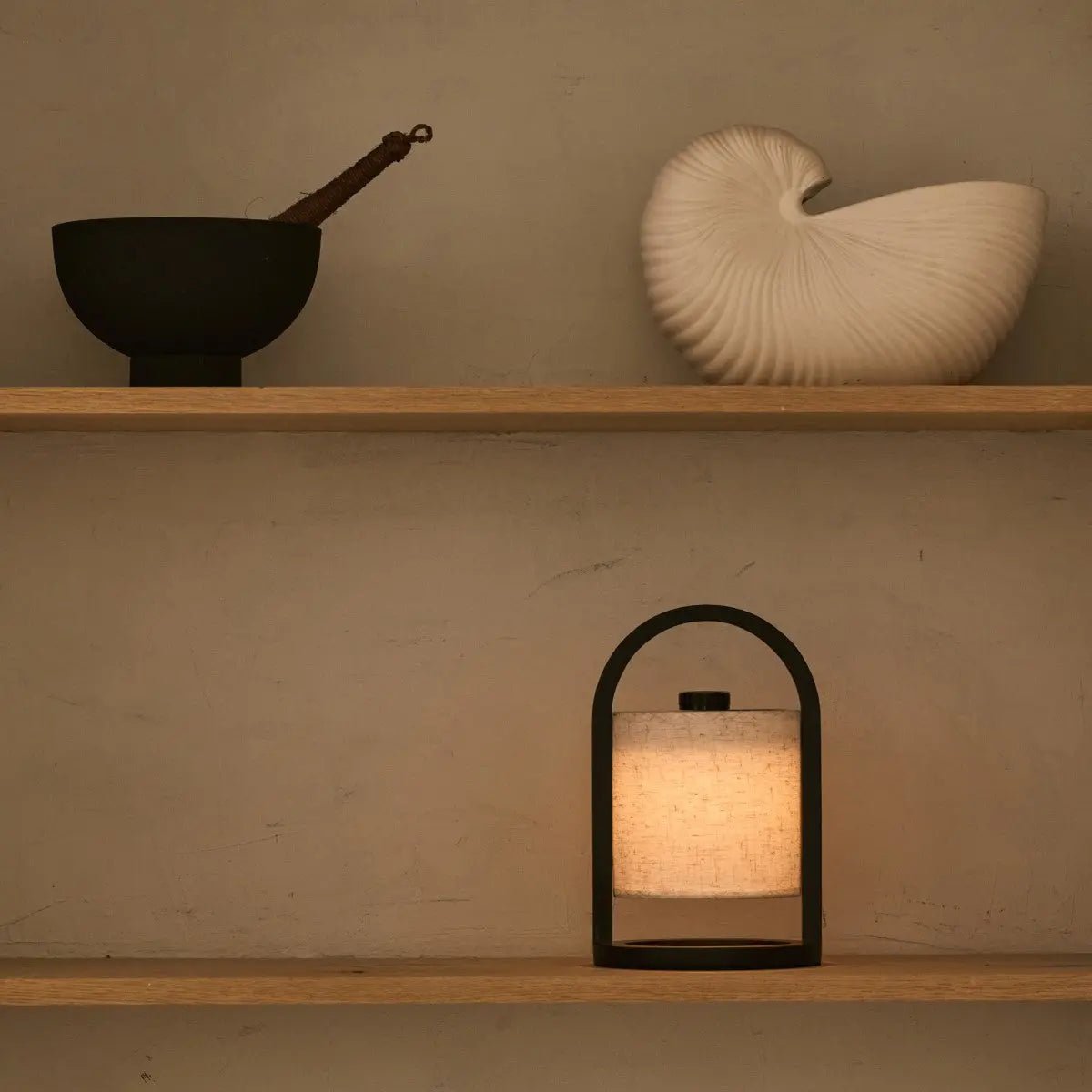 River donkerbruine houten oplaadbare lamp – Tavellio - Amsterdam (foto 7 van 20)