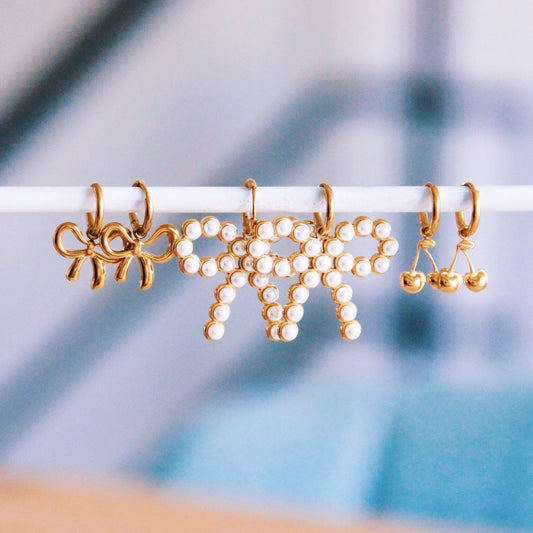 Bazou Strik Oorbellen