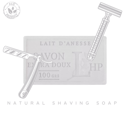 Green-Goose Klassiek Scheermes met Scheerzeep en Scheerkwast – Bamboe