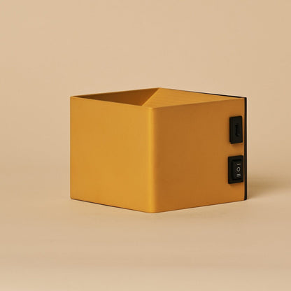 Tess Ocher Yellow Rechargeable Wall Lamp | Motion sensor, 20 Light Modes & Remote Control