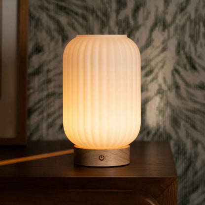 Lilly lichtbruine oplaadbare lamp