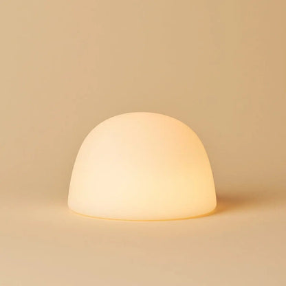 Etienne Light Brown Rechargeable Table Lamp | Dimmable, Modular Lampshade & 3 Light Colors