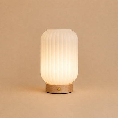 Lilly lichtbruine oplaadbare lamp