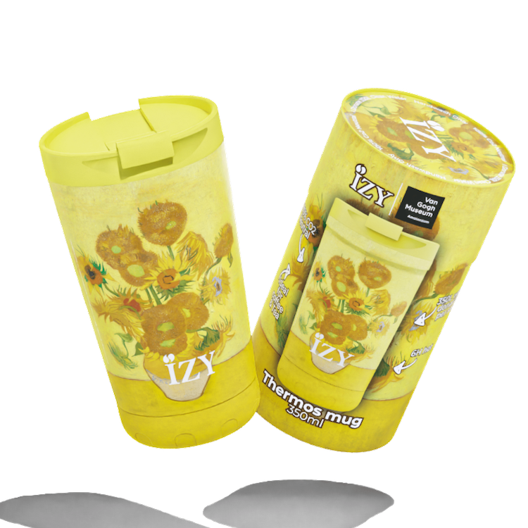 IZY Thermos Mok – Sunflowers – 350ML