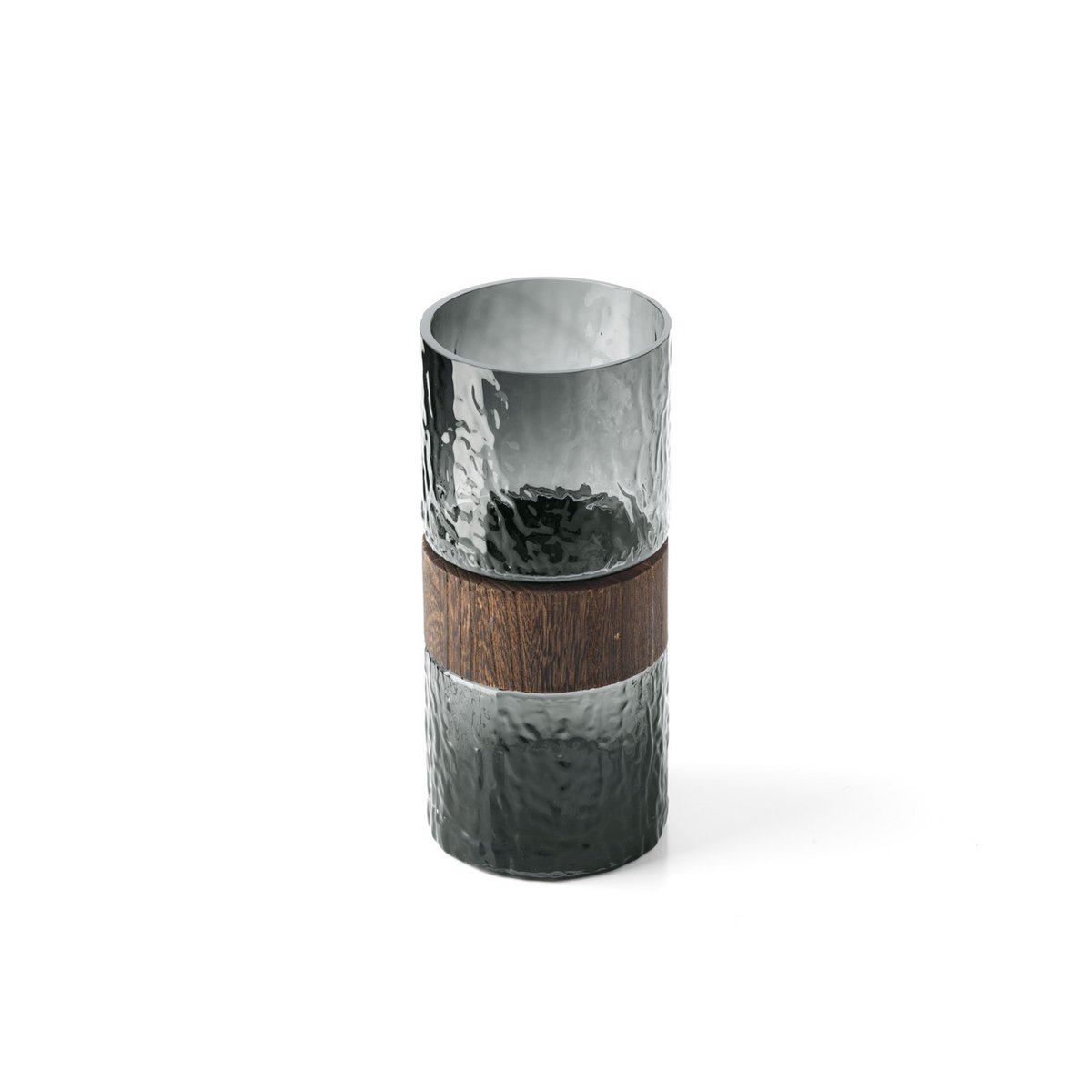 De Wood You Be Mine Vaas - Donkergrijs - M – Bazar Bizar Living (foto 2 van 5)