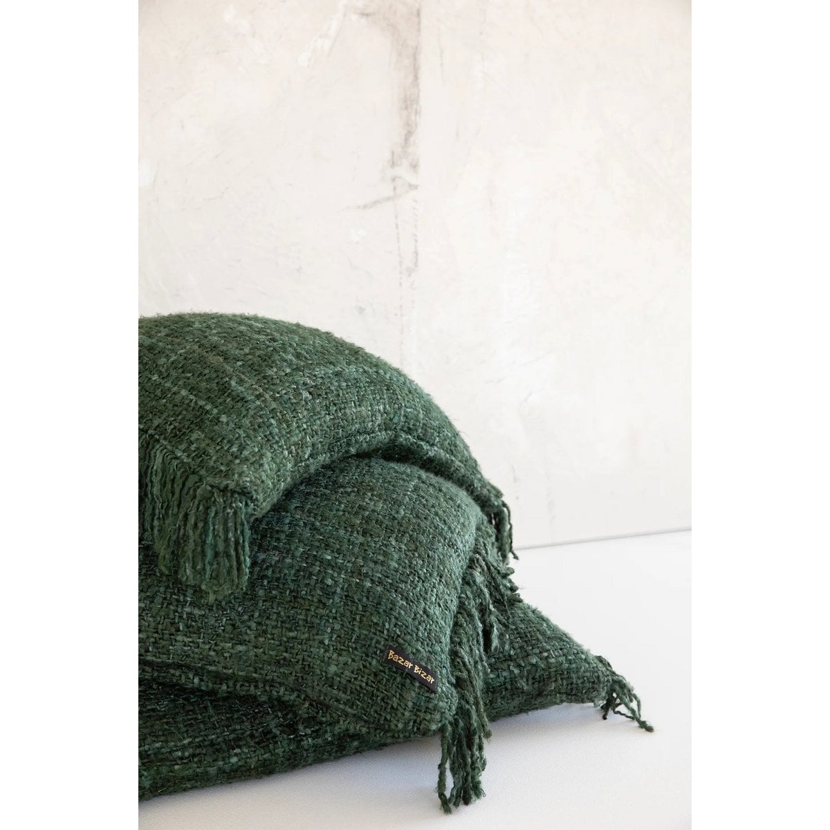 The Oh My Gee Kussenhoes - Bosgroen - 60x60 – Bazar Bizar Living (foto 4 van 6)