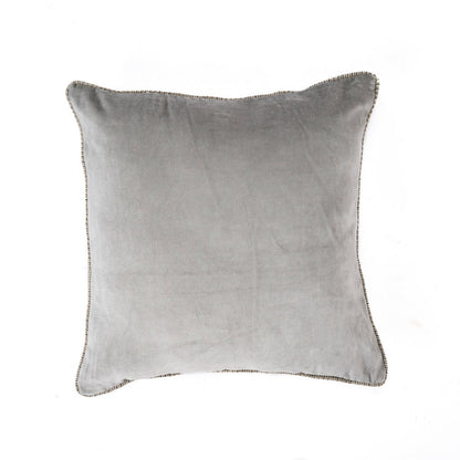The Velvet Crush Kussenhoes - Grijs - 50x50