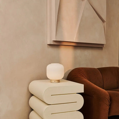 Lyla Lichtbruine Unieke Oplaadbare Lamp