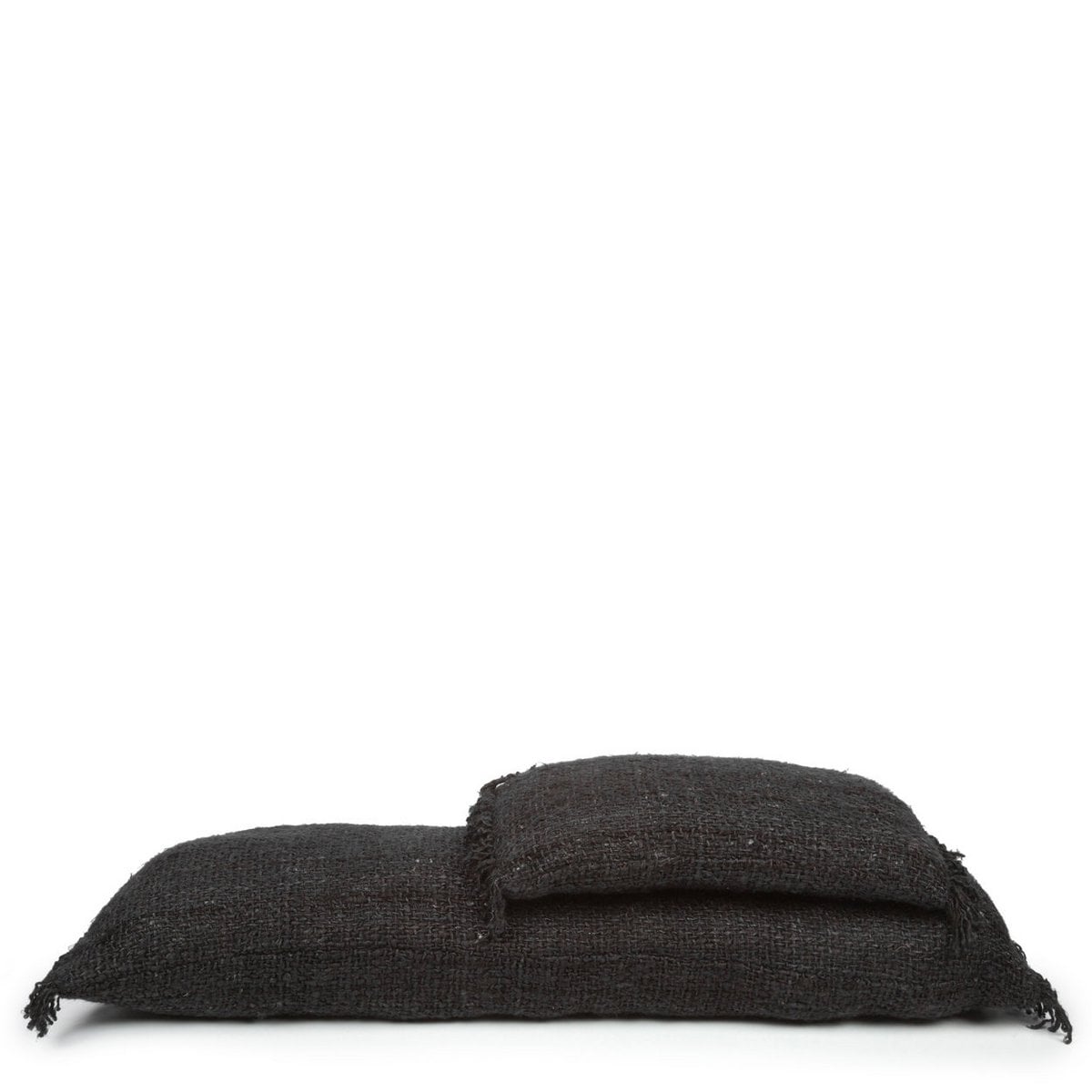 The Oh My Gee Kussenhoes - Zwart Navy - 30x50 – Bazar Bizar Living (foto 4 van 6)