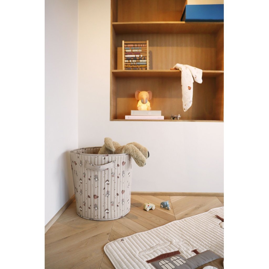 Hunter Opbergmand – Medium | Eenhoorn | 100% Biokatoen