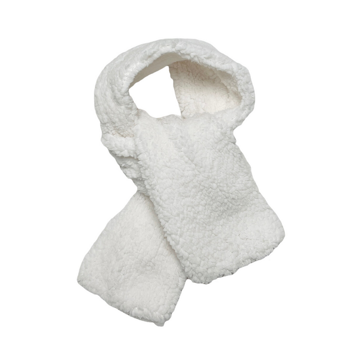 Sjaal Teddy Ecru
