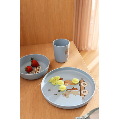Nuuroo Milas Bioplastic Dinerset 3-Pack (PLA)