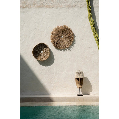 De Caribe Shell Plaat - Natuurlijk Wit - M