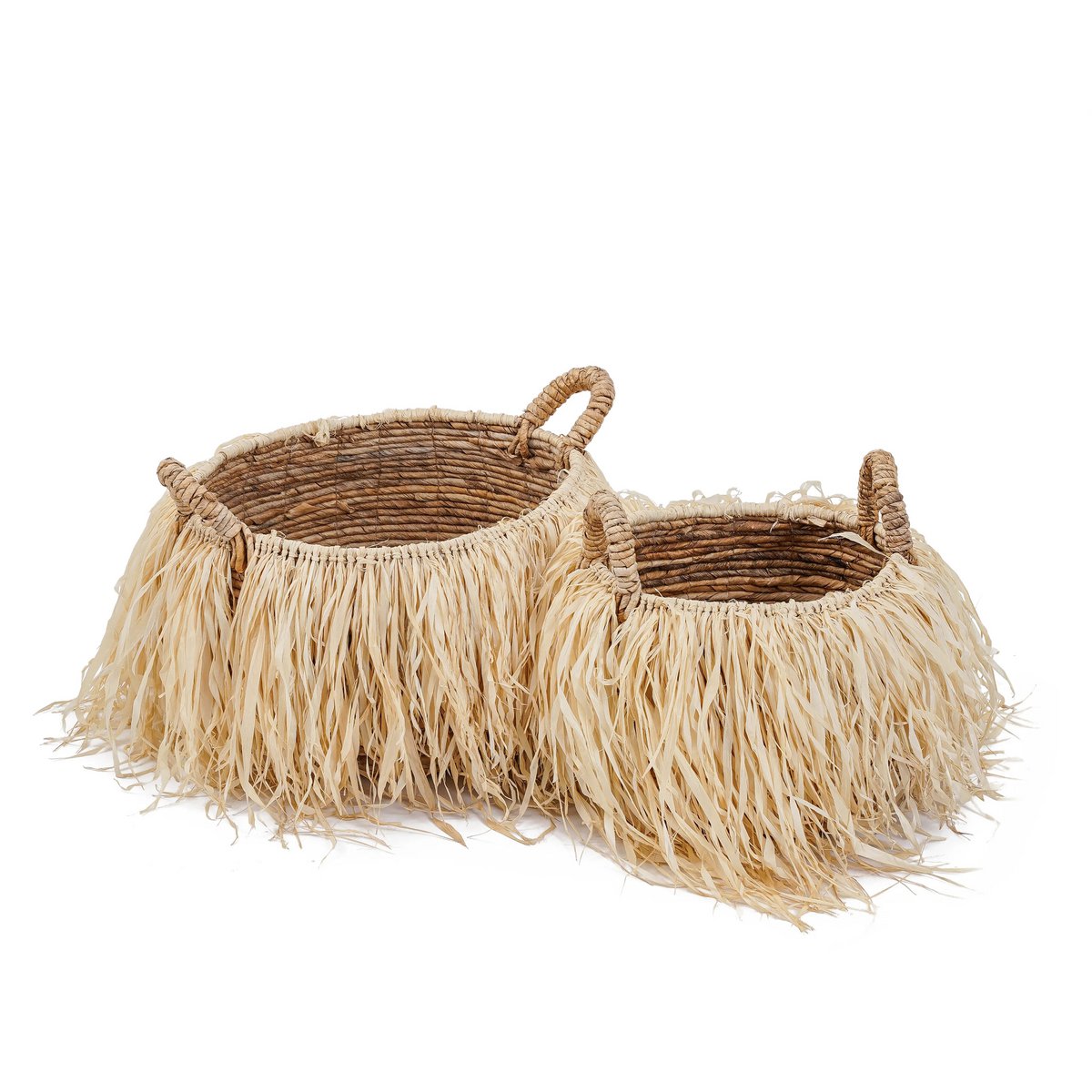De Raffia-mand - M – Bazar Bizar Living (foto 4 van 7)
